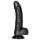 RealRock - realistische dildo met zuignap - 15,5cm - zwart