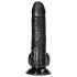 RealRock - realistische dildo met zuignap - 15,5cm - zwart