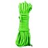 Ouch! - Gloeiende bondage touw - 5m (groen)