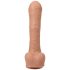 Doc Johnson Mini F-Machine Uncut - draadloze thrust vibrator (natuurlijk)