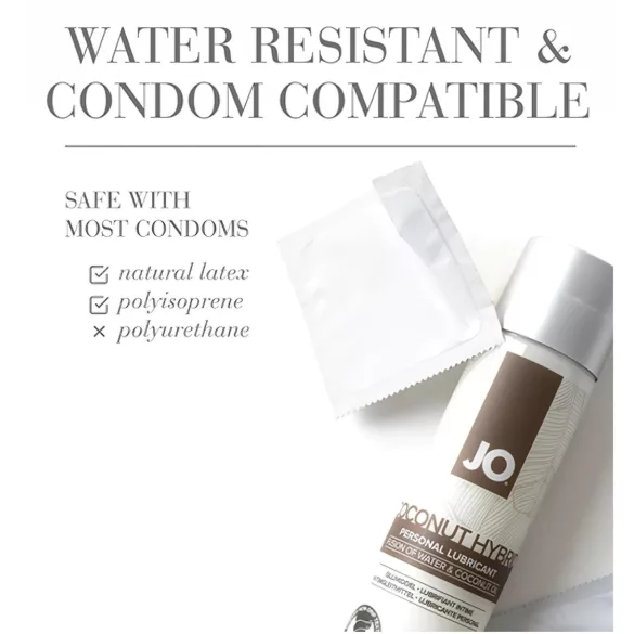 System JO Hybrid - Hybride glijmiddel met kokossmaak (60 ml)
