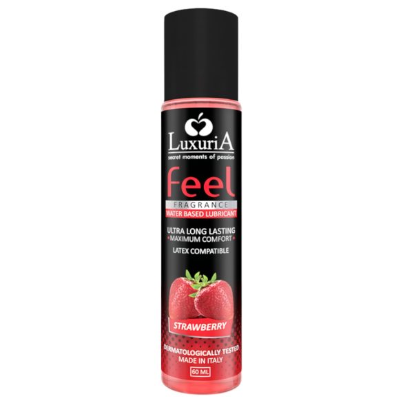 LuxuriA Feel Strawberry - glijmiddel op waterbasis - aardbei - 60ml