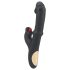 Wilson - vibrator met beweegbare clitorisstimulator - zwart