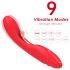 Bestoy - G-spot vibrator met tong - siliconen - rood