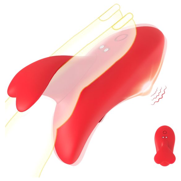 Bestoy - oplaadbare vinger vibrator - rood