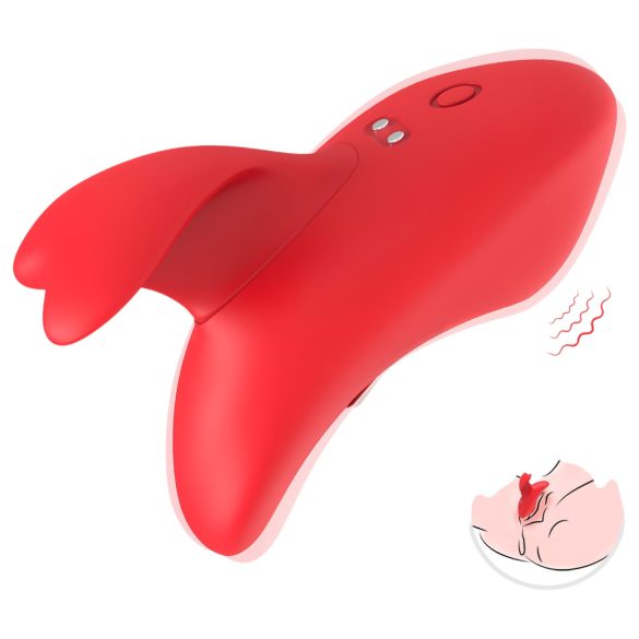 Bestoy - oplaadbare vinger vibrator - rood