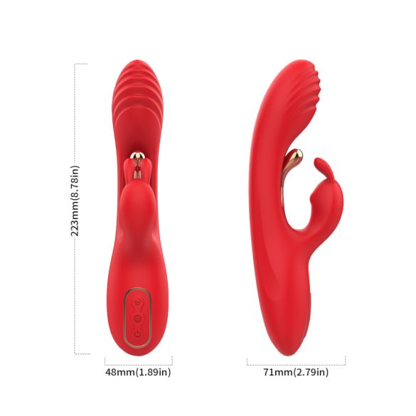 Bestoy - G-spot en clitoris vibrator - rood