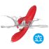 Bestoy - G-spot en clitoris vibrator - rood