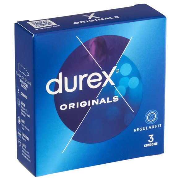 Durex Originals - condooms - 3 stuks
