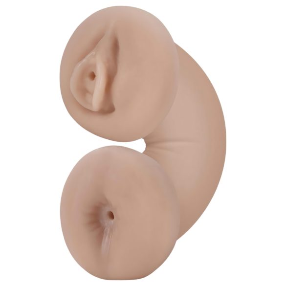 Enlust Tasha - masturbator met lichtfunctie - vagina en anus - natuurkleur