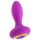 Oh My Gem – Vibrerende Anale Plug met Edelsteen (Paars)