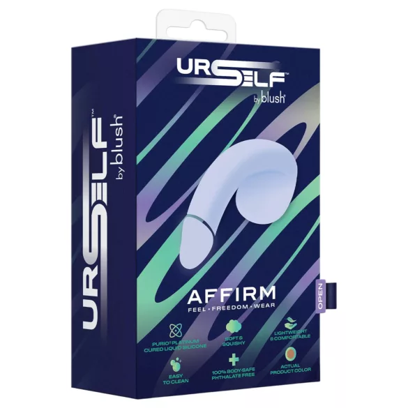 Blush UrSelf Affirm - levensechte dildo (bruin) - 13 cm