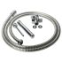 Shower Enema - anale douche set - aluminium - zilver