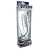 Prisms Hamsa - dubbelzijdige, G-spot glazen dildo (transparant)