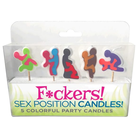 F*ckers! - sexpositie kussen set - 5 stuks