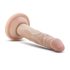 Dr. Skin 5 - Zuignap dildo - Natuurlijk (14,5 cm)