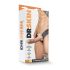 Dr. Skin 6,5 - holle strap-on dildo - 15cm (natuur)