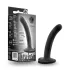 Temptasia Twist Small - dildo met zuignap, gedraaid (zwart)