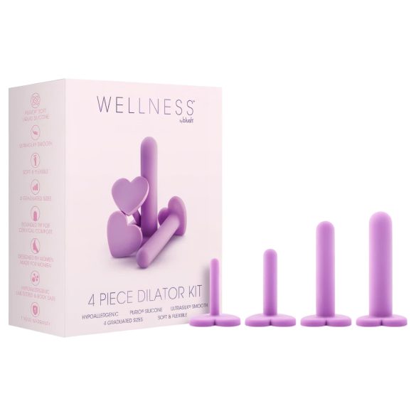 Blush Wellness - vaginadilatator set - siliconen - paars