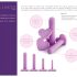 Blush Wellness - vaginadilatator set - siliconen - paars