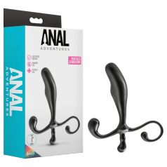Anal Adventures - prostaat dildo - siliconen - zwart