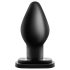 Anal Adventures XL - grote buttplug - siliconen - zwart