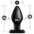 Anal Adventures XL - grote buttplug - siliconen - zwart