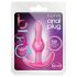 B Yours - anaal plug - siliconen - roze