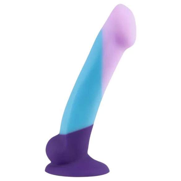 Avant Purple Haze - dildo met zuignap - siliconen - paars multicolor