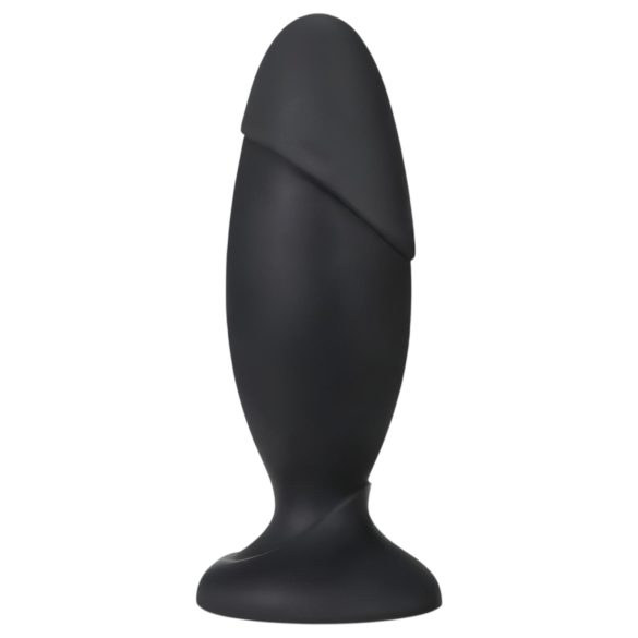 Anal Adventures Platinum Rocket - grote buttplug - zwart