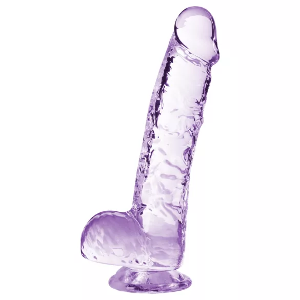 Blush Naturally Yours - kristallen dildo (paars)