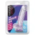 Blush Naturally Yours - kristallen dildo (paars)
