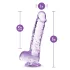 Blush Naturally Yours - kristallen dildo (paars)