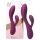 Engily Ross Bacall 2.0 - vibrator met clitorisstimulator en G-spot - paars