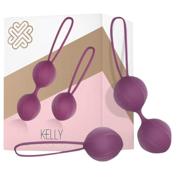 Engily Ross Kelly - 2-delige Geishaballen Set (paars)
