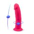 Silexd - vibrator met zuignap - afstandsbediening - siliconen - roze