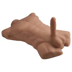 Silexd Apollo - mannentorso seksspeeltje - donker huidskleur