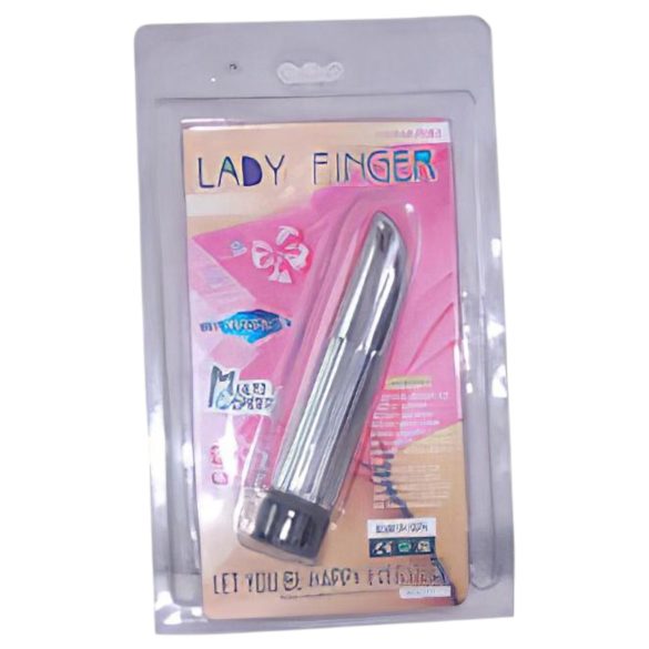Baile - mini vibrator - Lady Finger - zilver