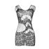 Subblime 951771 - gekarteld netjurk - (zwart) - S-L