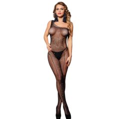   Subblime 952037 - net catsuit met strass steentjes - zwart - S-L
