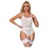 Subblime 954291 - ketting, doorzichtige body set - wit (L-XL)