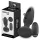 Addicted Toys - anaal vibrator met bewegende tong - zwart