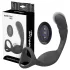 Addicted Toys - anaal vibrator met penis- en balring - zwart