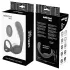 Addicted Toys - anaal vibrator met penis- en balring - zwart