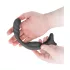 Addicted Toys - anaal vibrator met penis- en balring - zwart