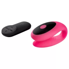 Virgite - afstandsbedienbare koppelsvibrator (zwart‑roze)