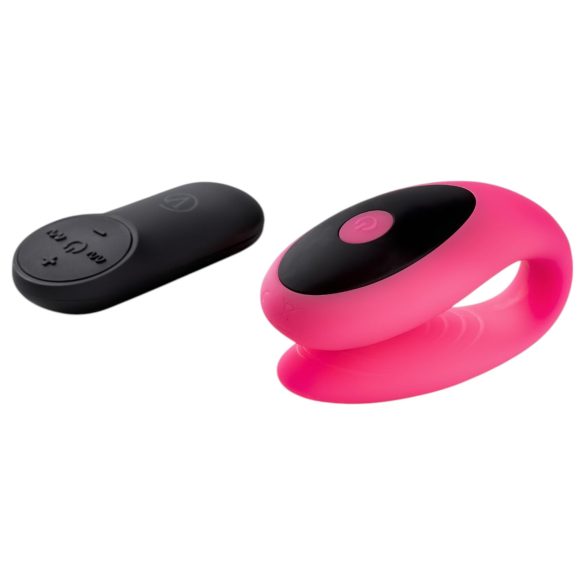 Virgite - afstandsbediening partner vibrator (zwart-roze)