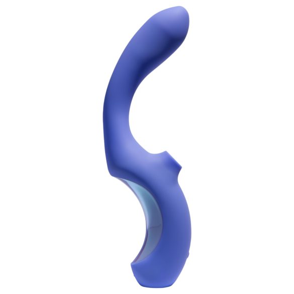 Platanomelón Momba - luchtdruk vibrator voor clitoris en G-spot - blauw