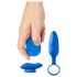 Platanomelón Mobi - draadloze vibrator set - oplaadbaar - 2-delig - blauw