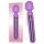 Engily Ross Aura - oplaadbare digitale massage vibrator (paars)